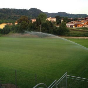 Spazioverde si prende cura anche dei campi da calcio